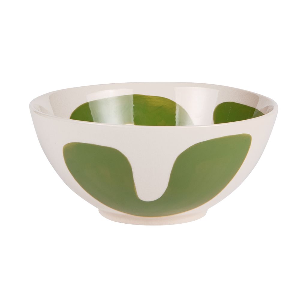 Saladier Lulli vert D23cm - Visuel 0