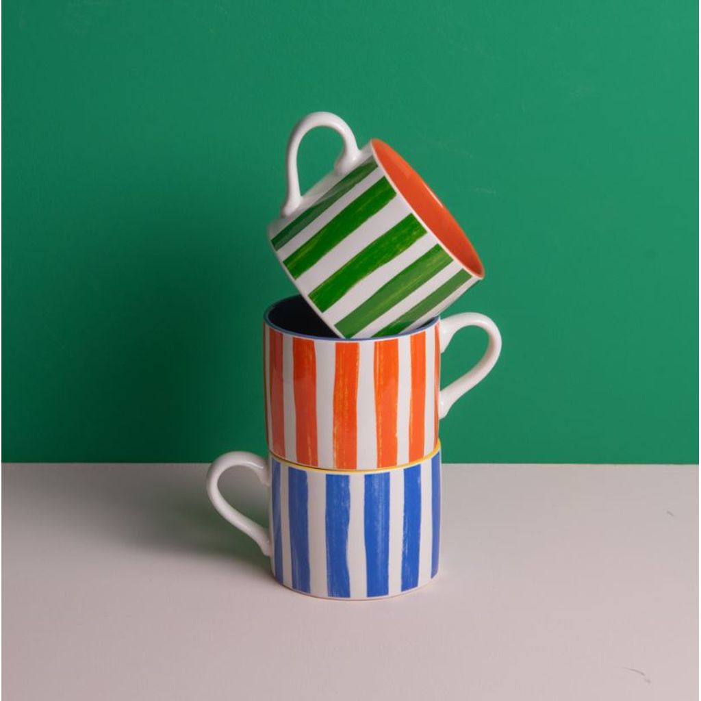 Tasse déjeuner Buenos Aires 41 cl bleue - Visuel 1