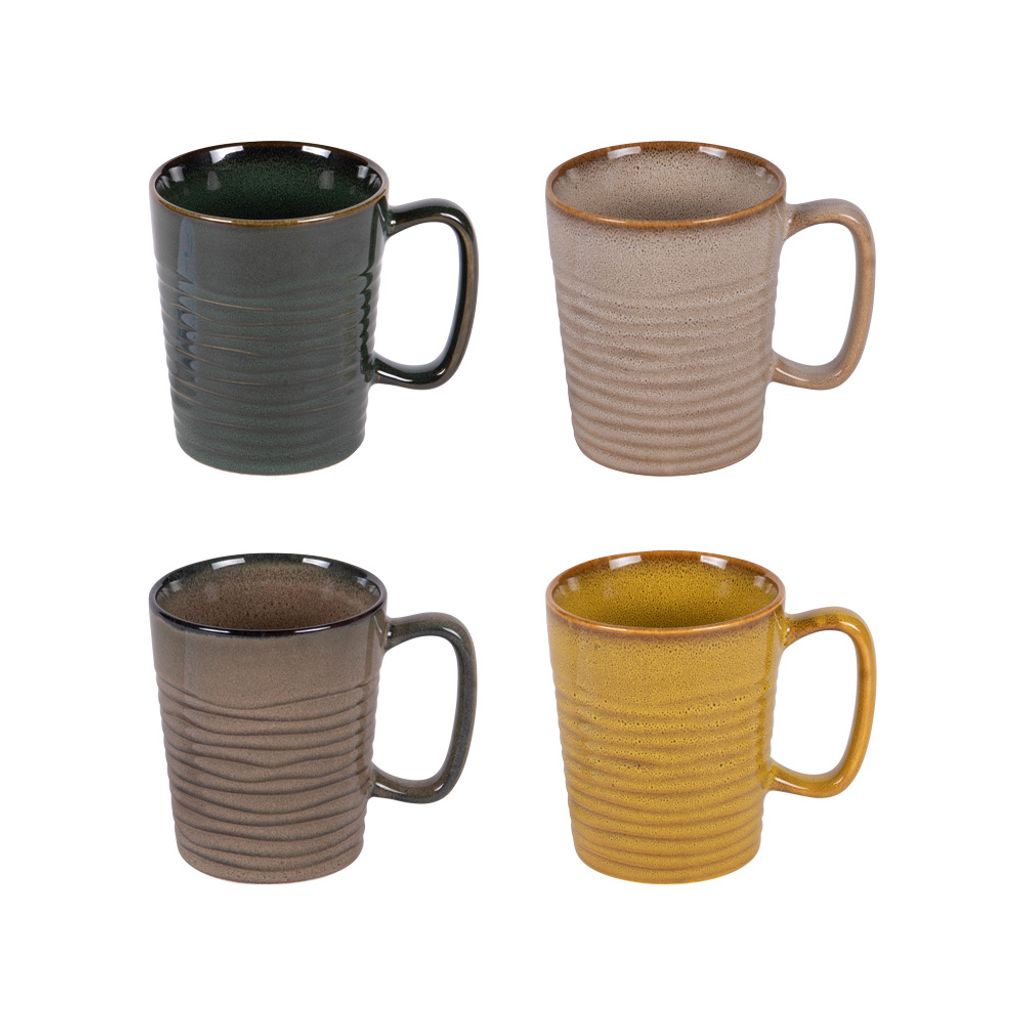 Coffret 4 Mugs Hauts Kili 40 cl - Visuel 1
