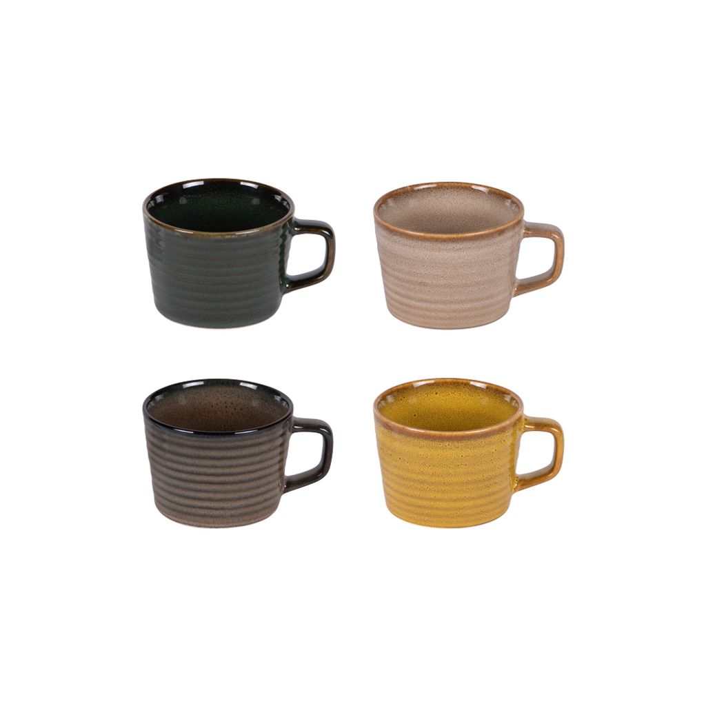 Coffret 4 tasses Kili  20 cl - Visuel 1