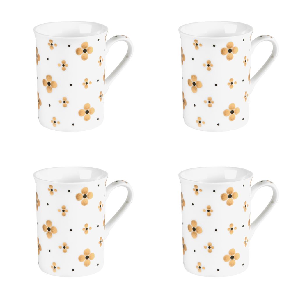 Coffret 4 mugs Eleor - Visuel 1