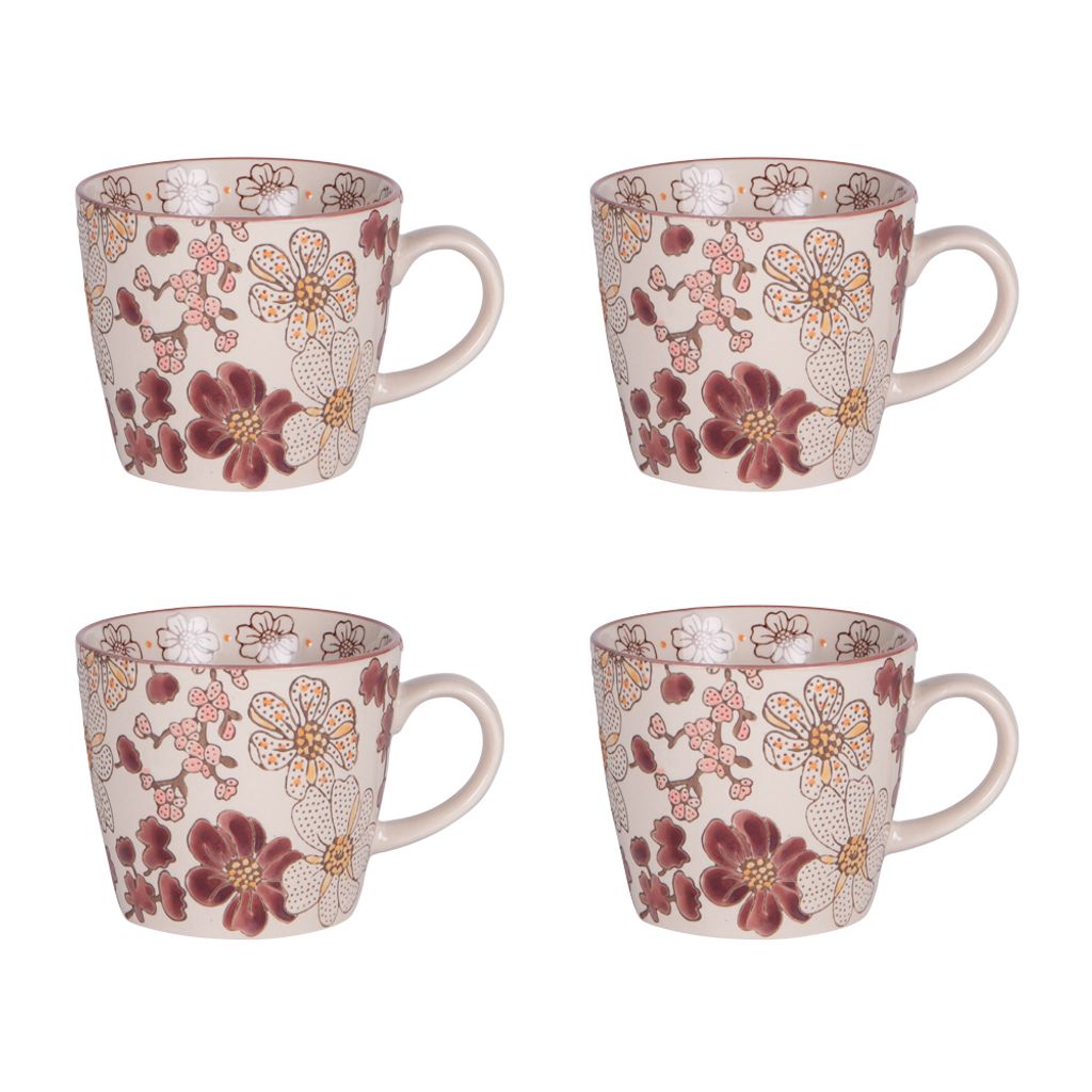 Coffret 4 tasses Kiyo 36 cl - Visuel 1