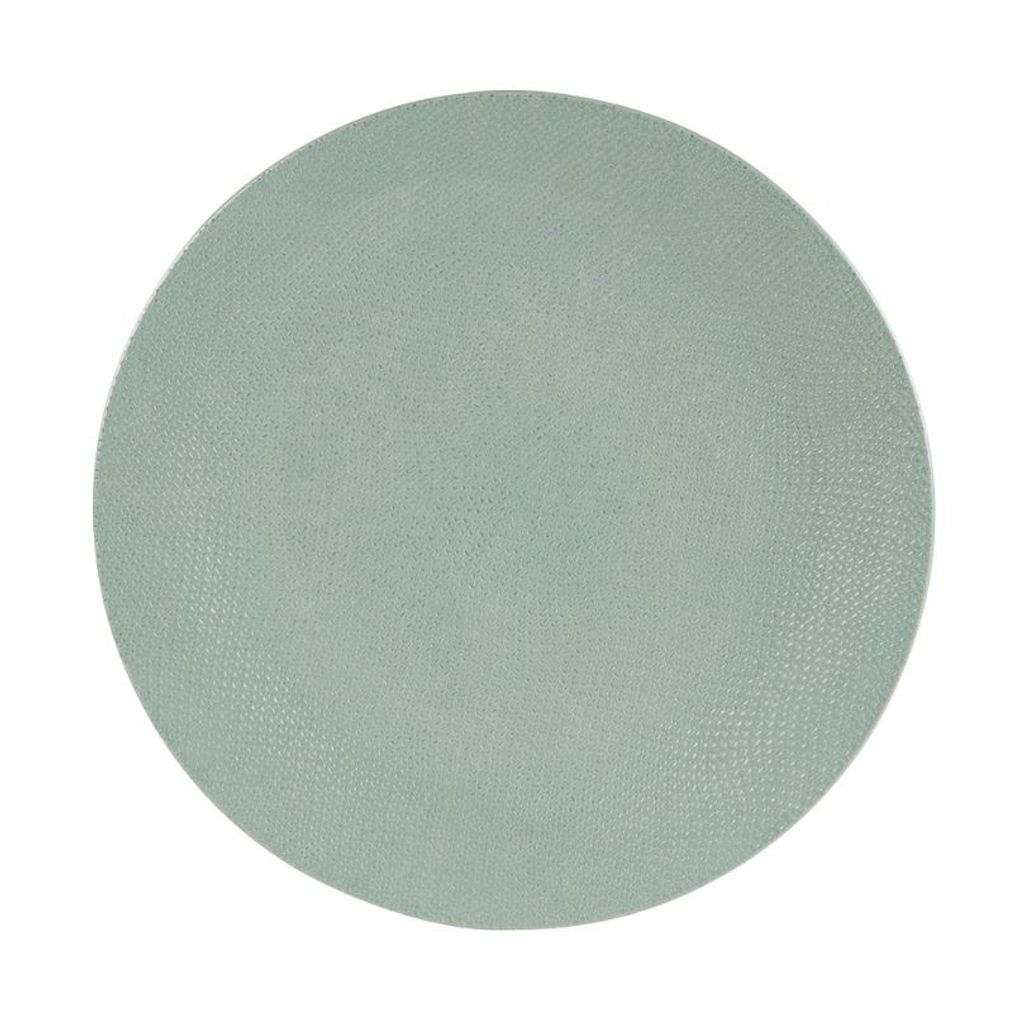 Assiette plate VESUVIO sauge 27 cm - Visuel 0