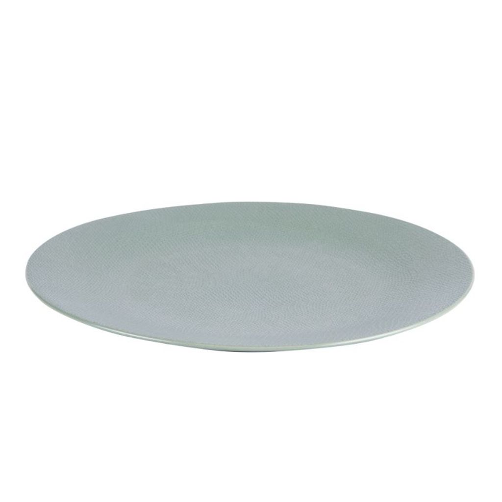 Assiette dessert VESUVIO sauge 21 cm - Visuel 1