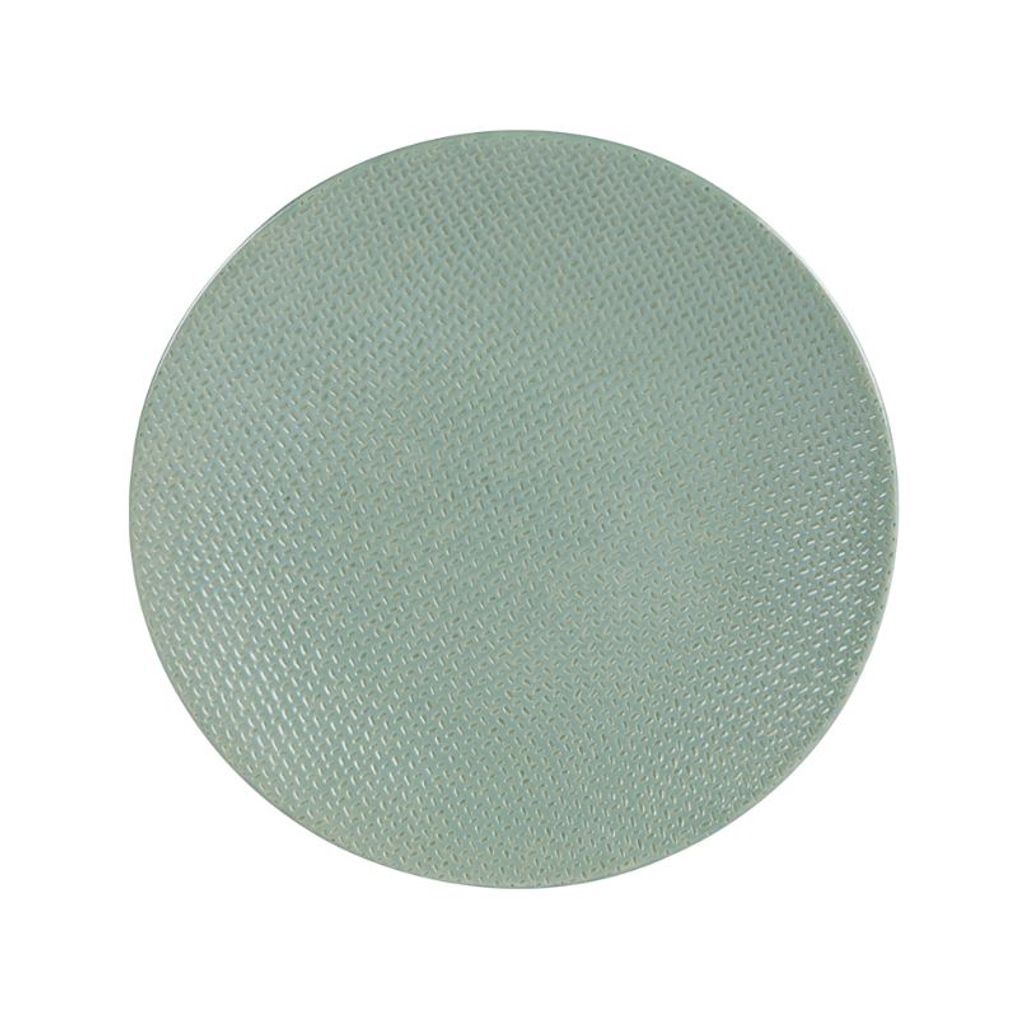 Assiette dessert VESUVIO sauge 21 cm - Visuel 0