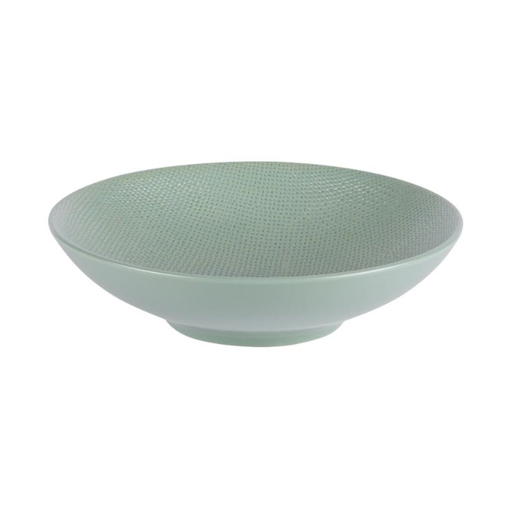 Assiette creuse VESUVIO sauge 19 cm - Visuel 0