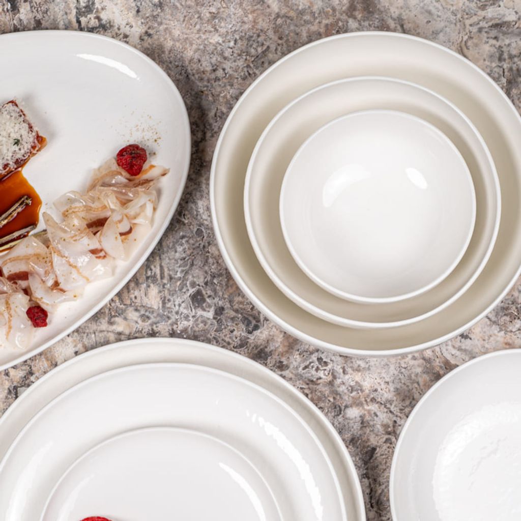 Assiette creuse Ecume - Visuel 1