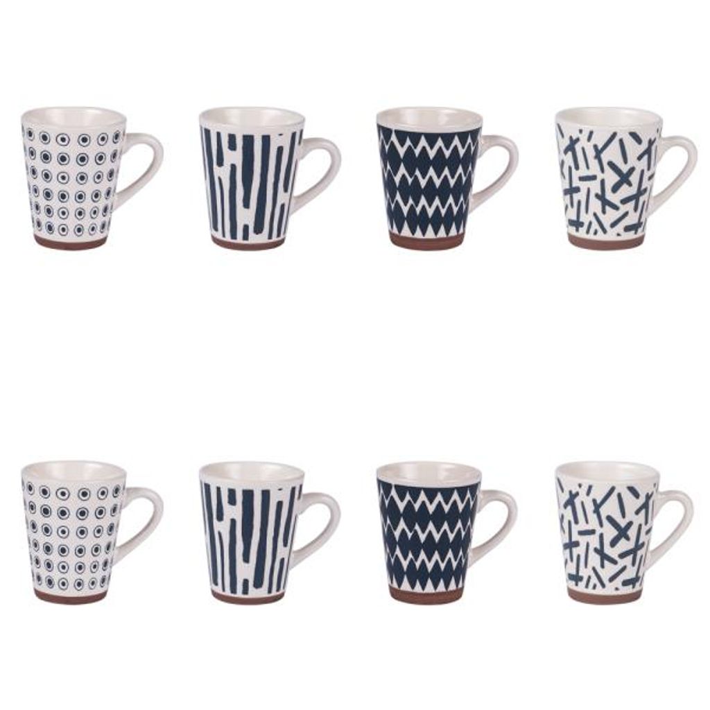 Lot De 4 Assiettes à Dessert Seymour Mann - Motif Chrysanthème Water Color Par Eda