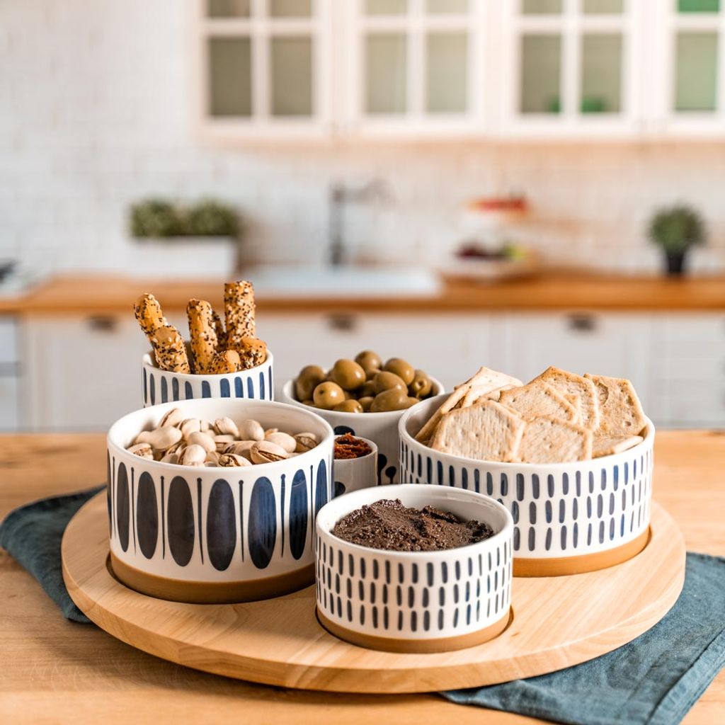 Service apéritif 6 pièces Mikonos - Visuel 1