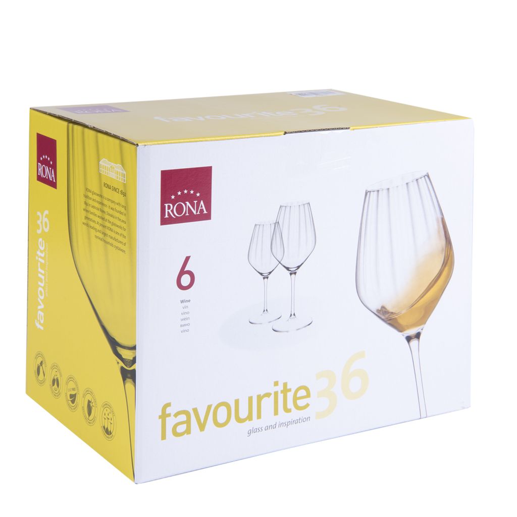 Verre à vin favourite optic 36 cl - Visuel 3