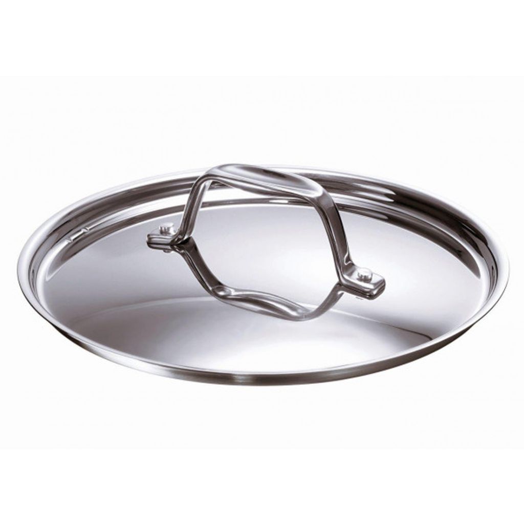 Couvercle acier inoxydable 18 cm Chef - Visuel 1