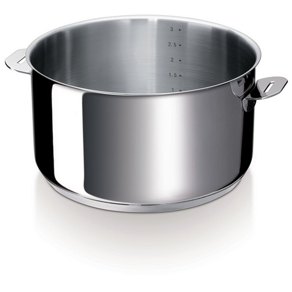 Casserole inox Evolution 14 cm 1 L - Visuel 0