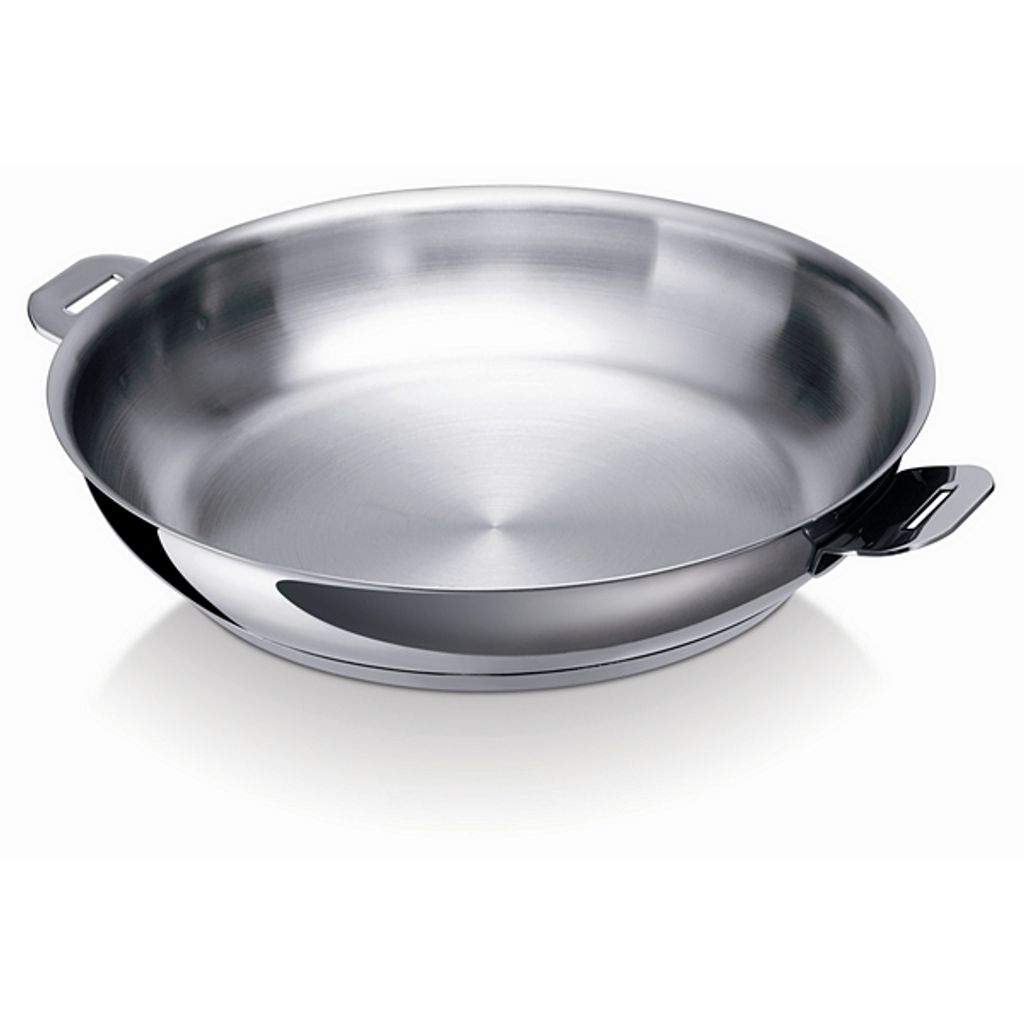 Poêle à frire inox Evolution 24 cm - Visuel 0