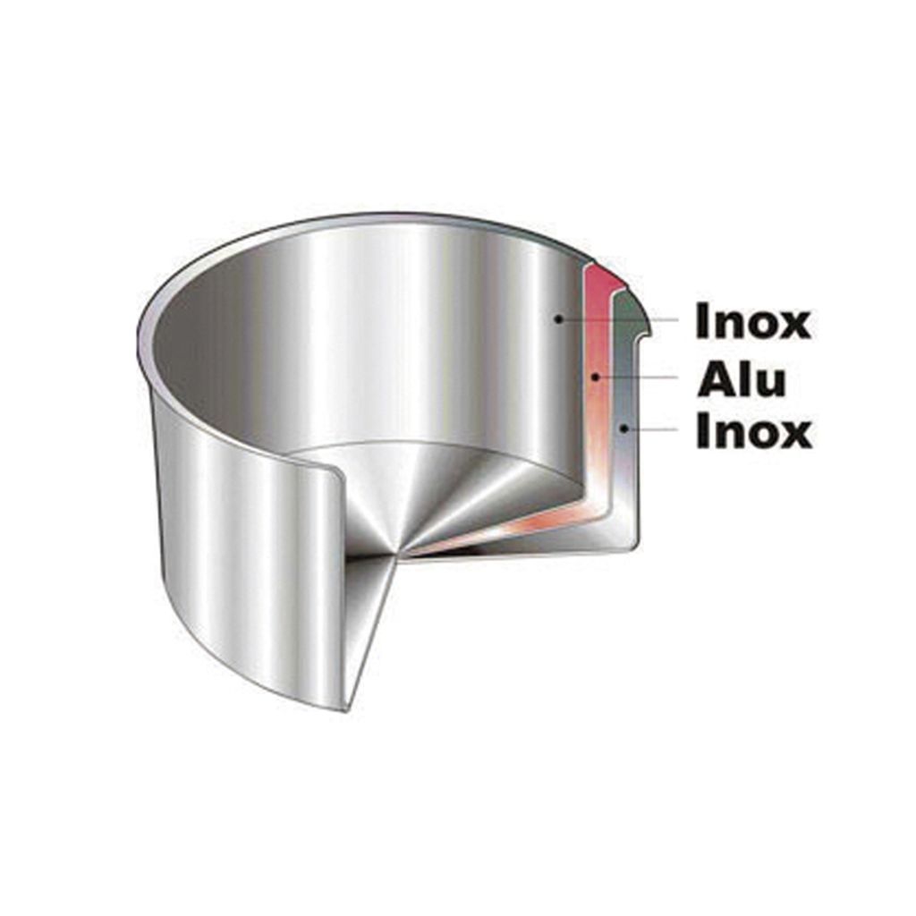 Poêle inox 24 cm TRILUX - Visuel 2