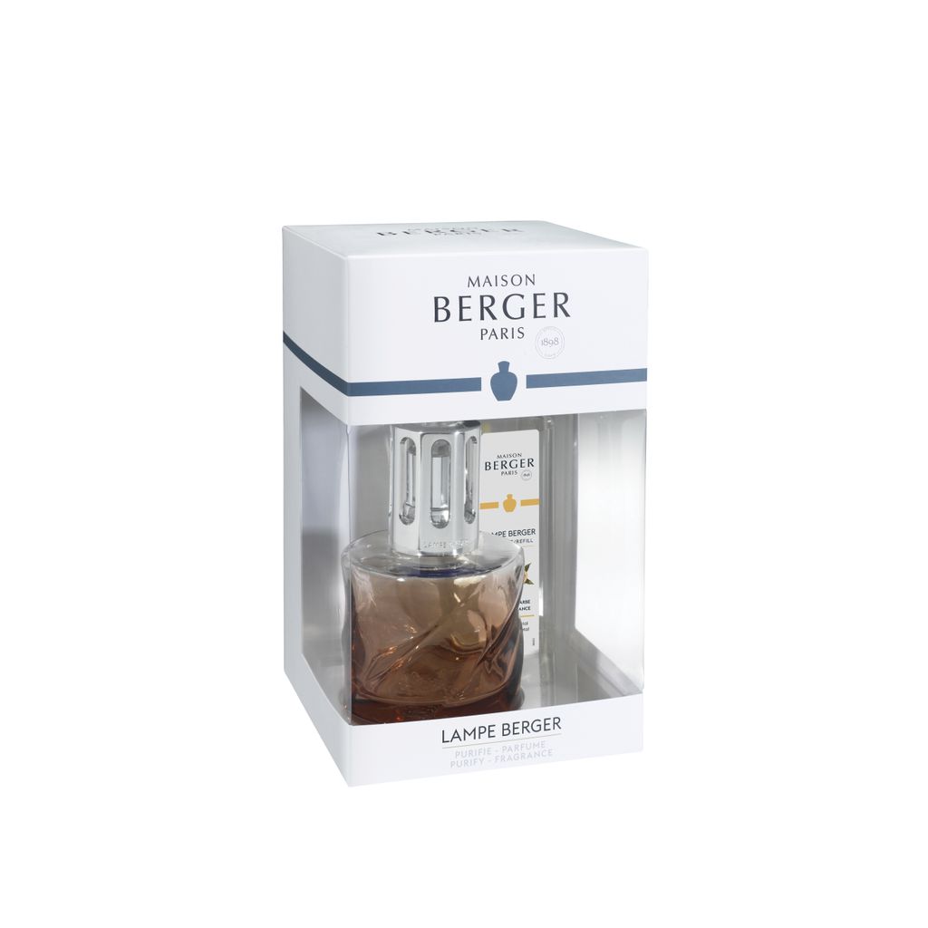 Coffret lampe éclat rhubarbe Spirale 250ml - Visuel 1