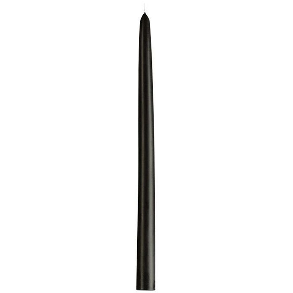 Bougie flambeau H. 29 cm réglisse - Visuel 0