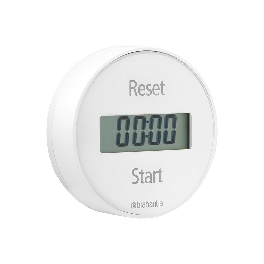 Minuteur digital magnétique blanc - Visuel 0
