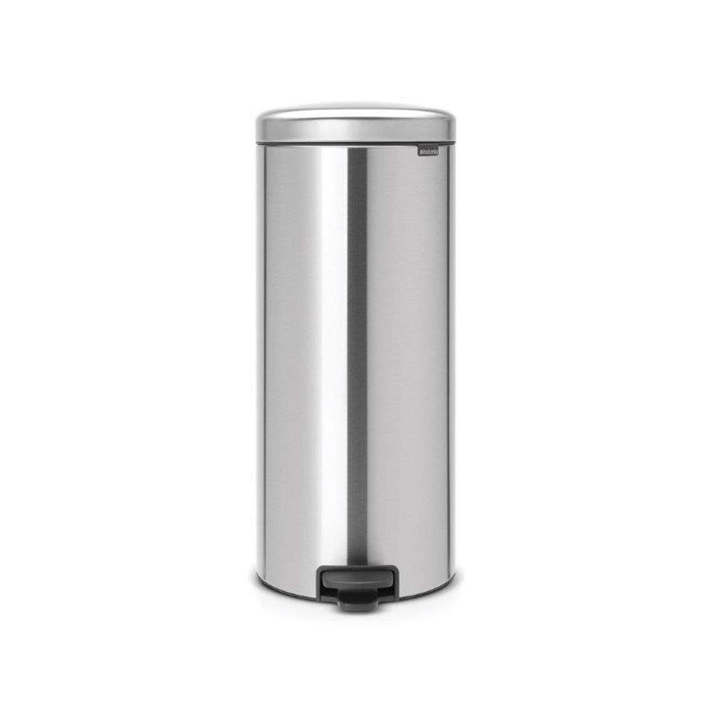 Poubelle à pédale New Icon 30L inox mat Fingerprint proof - Visuel 0
