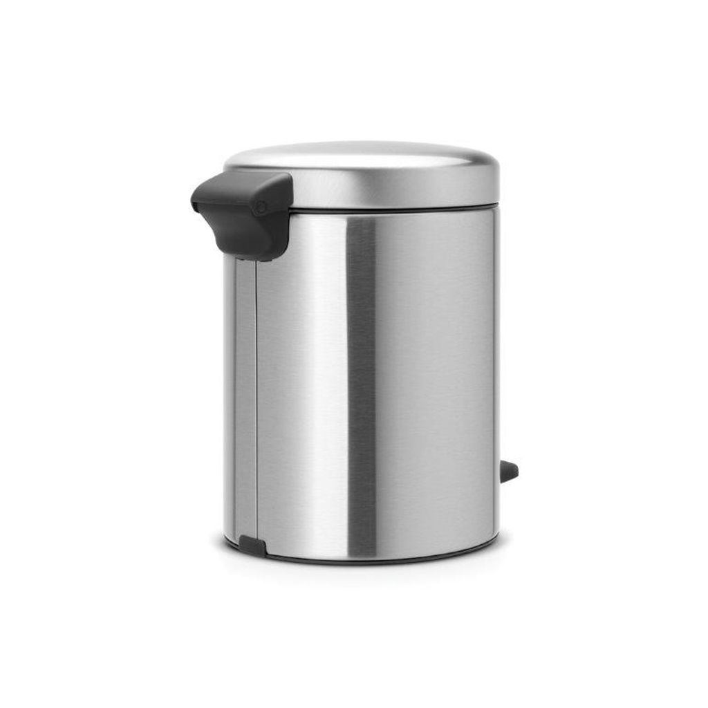 Poubelle à pédale New Icon 5L inox mat Fingerprint Proof - Visuel 1