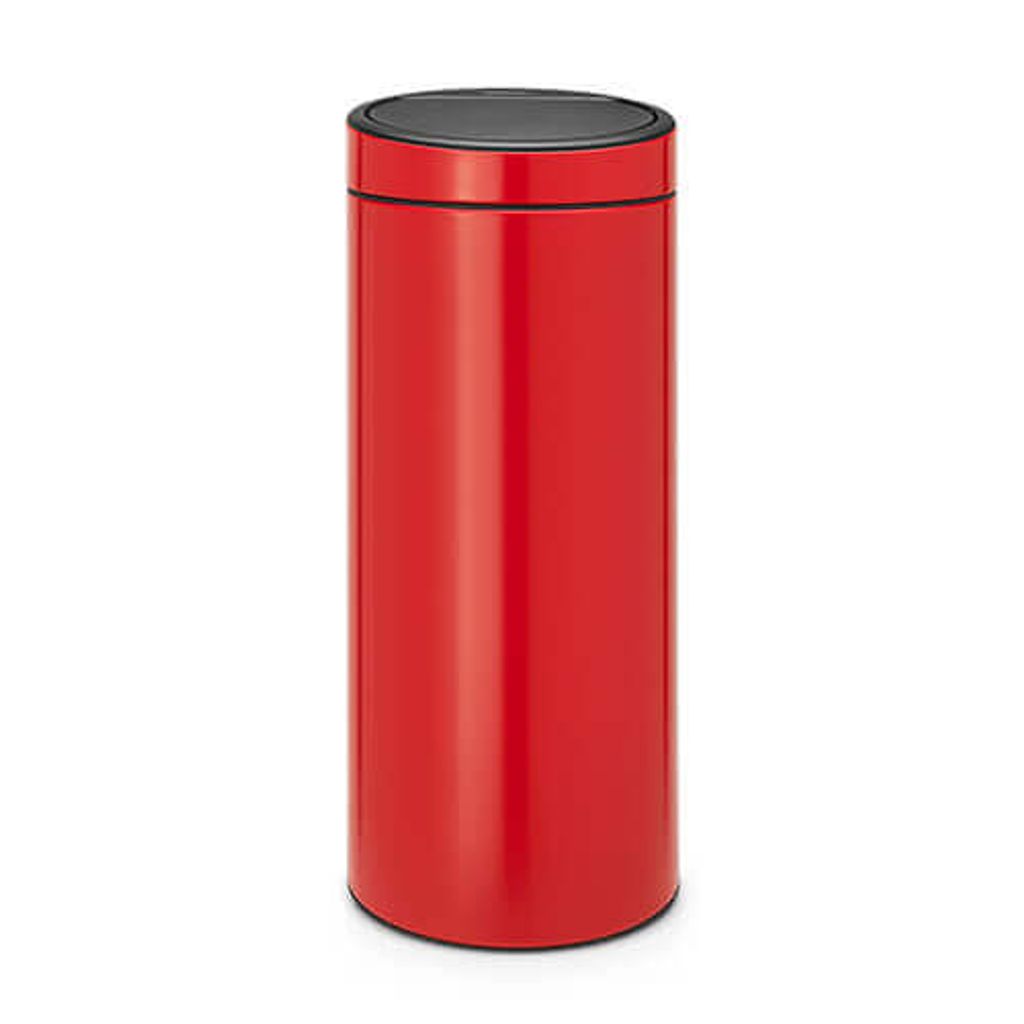 Poubelle Touch Bin NEW 30 Litres Rouge - Visuel 0