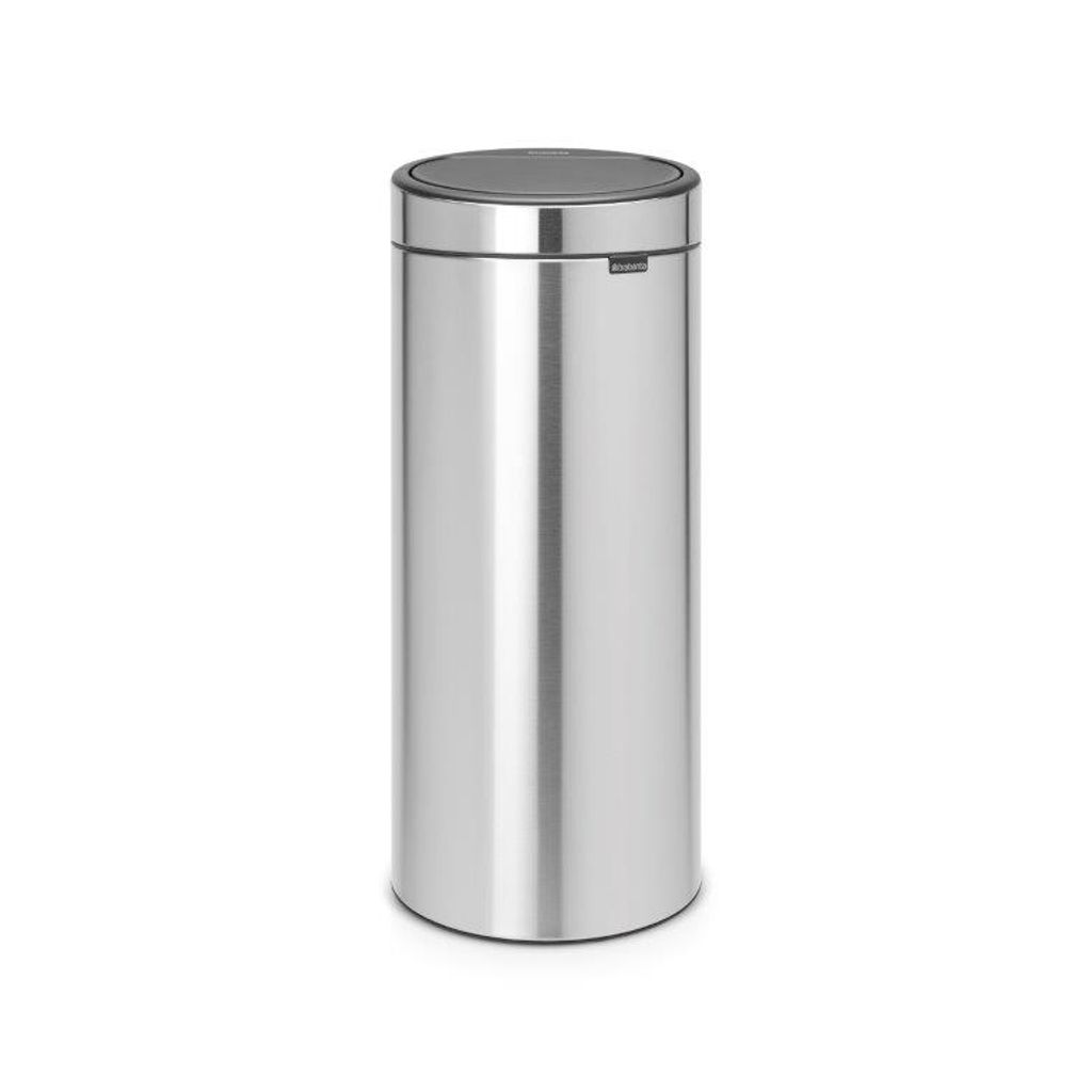 Poubelle Touch Bin New 30 L Inox Mat - Visuel 0