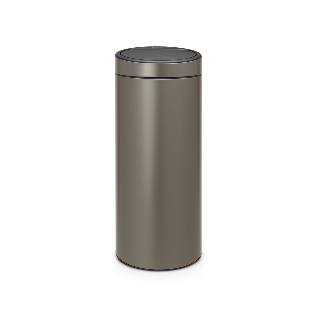 Poubelle Touch Bin New 30L Platinium - Visuel 0