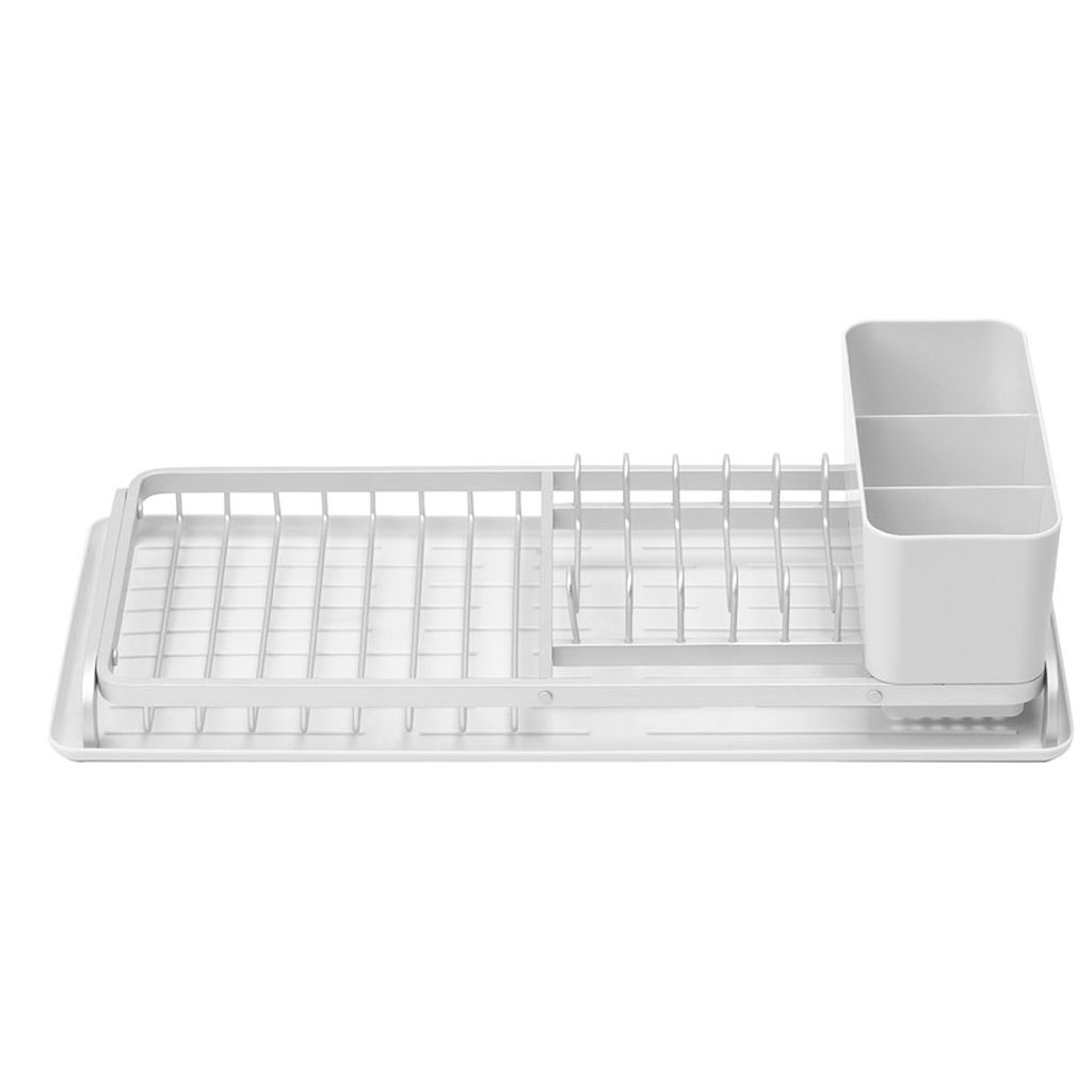 Egouttoir à vaisselle compact Sink Side gris clair - Visuel 0
