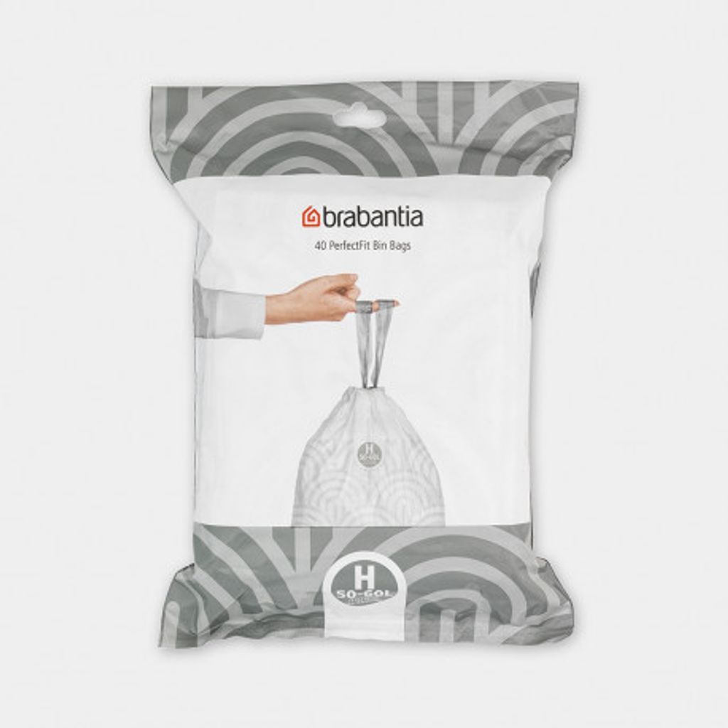 Sac poubelle PerfectFit 50-60L 20 pièces - Visuel 2