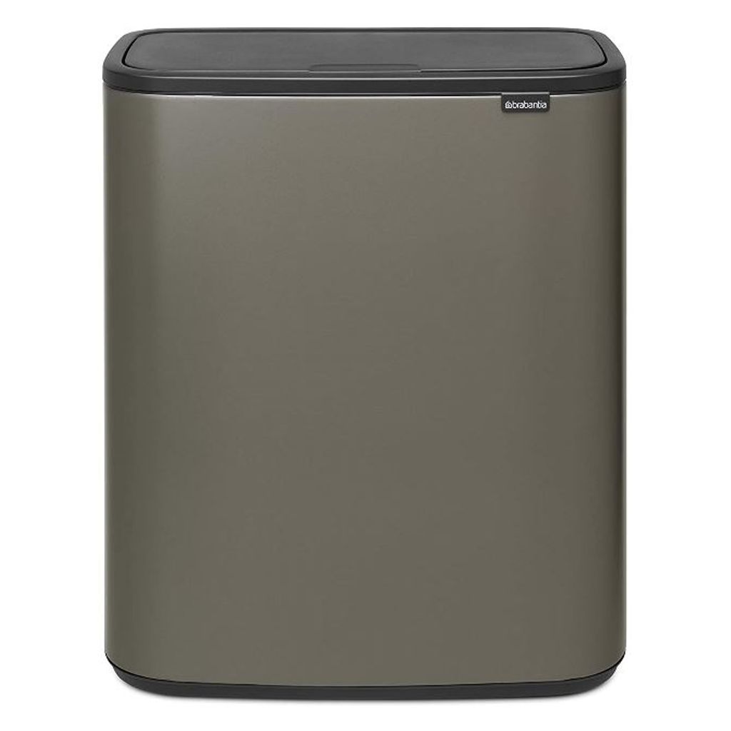 Poubelle Bo Touch Bin 2 x 30 L Platinium - Visuel 0