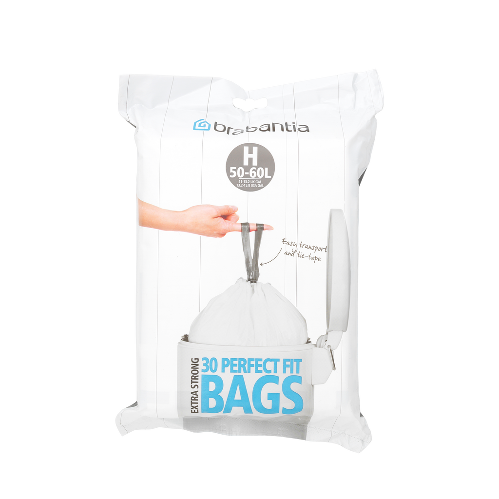 Sac poubelles 50 L rouleau 30 pièces - Visuel 0