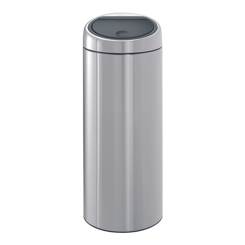 Poubelle Touch Bin 30 L Fingerprint proof Matt Steel - Visuel 5
