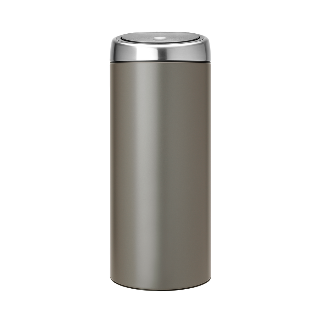 Poubelle touch Bin 30 L Platinum - Visuel 0