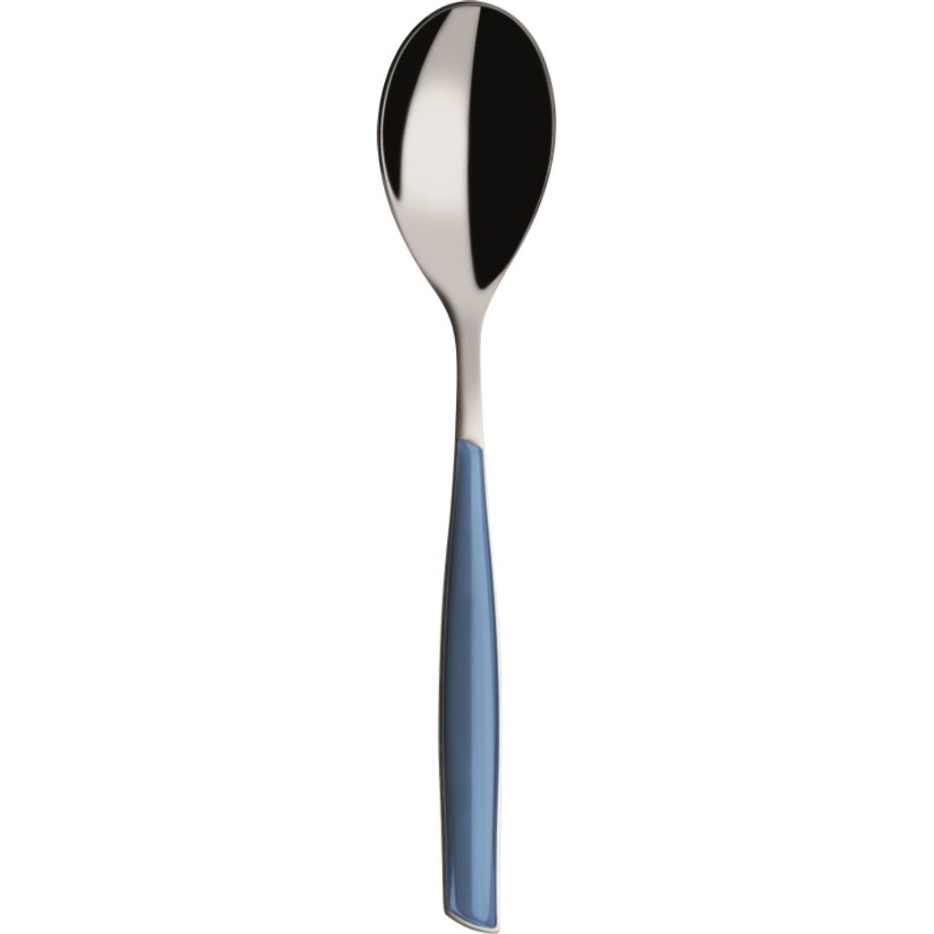 CUILLÈRE DE TABLE GLAMOUR bleu avio - Visuel 0