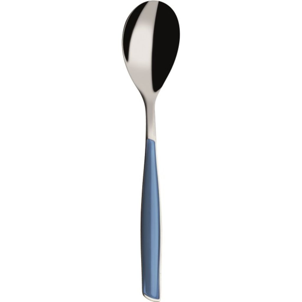 CUILLÈRE À CAFÉ GLAMOUR bleu avio - Visuel 0