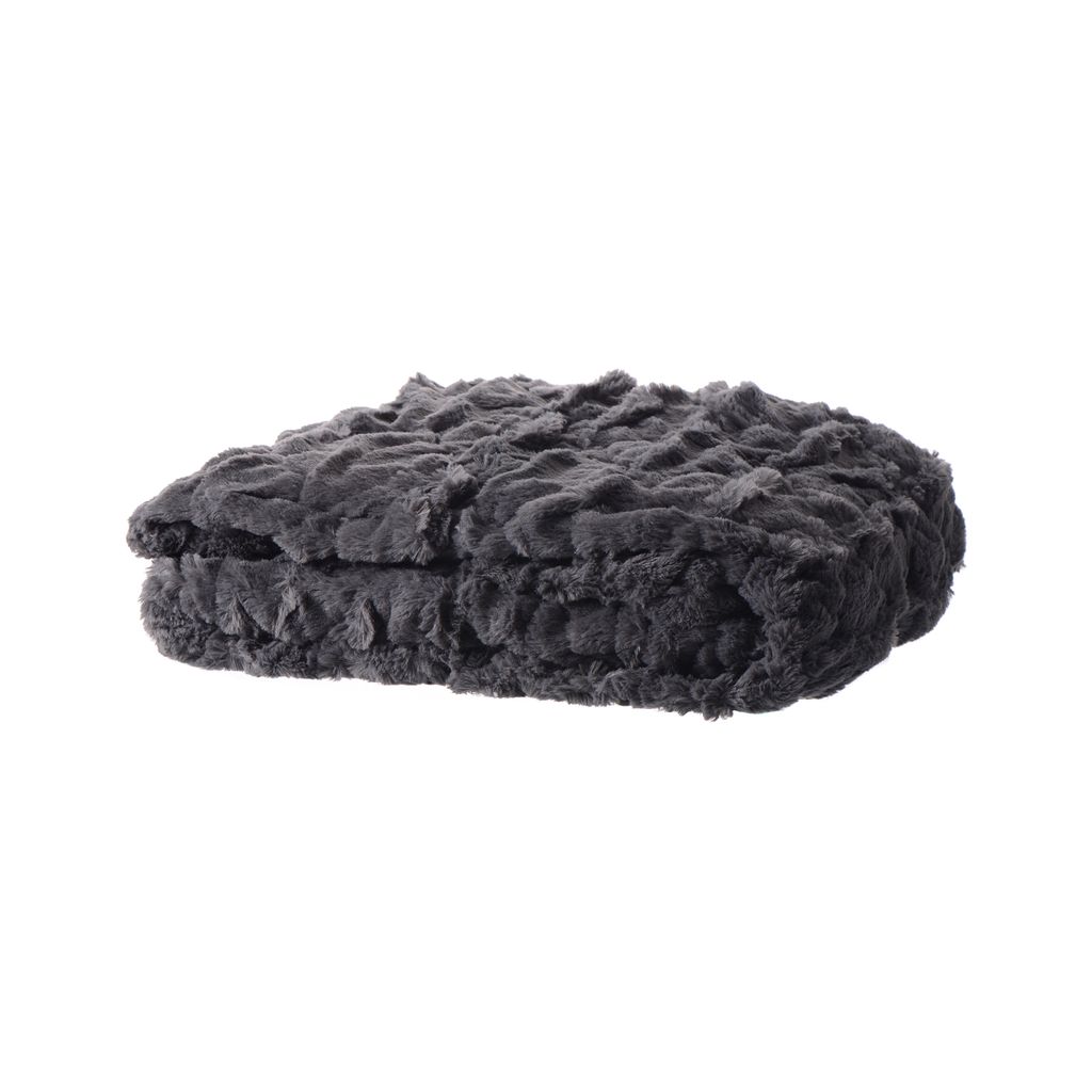 Plaid VAGUE anthracite - Visuel 0