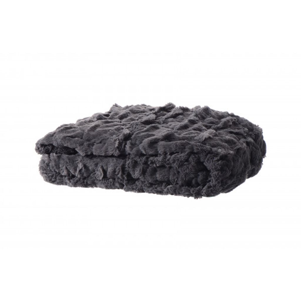 Plaid VAGUE anthracite - Visuel 1