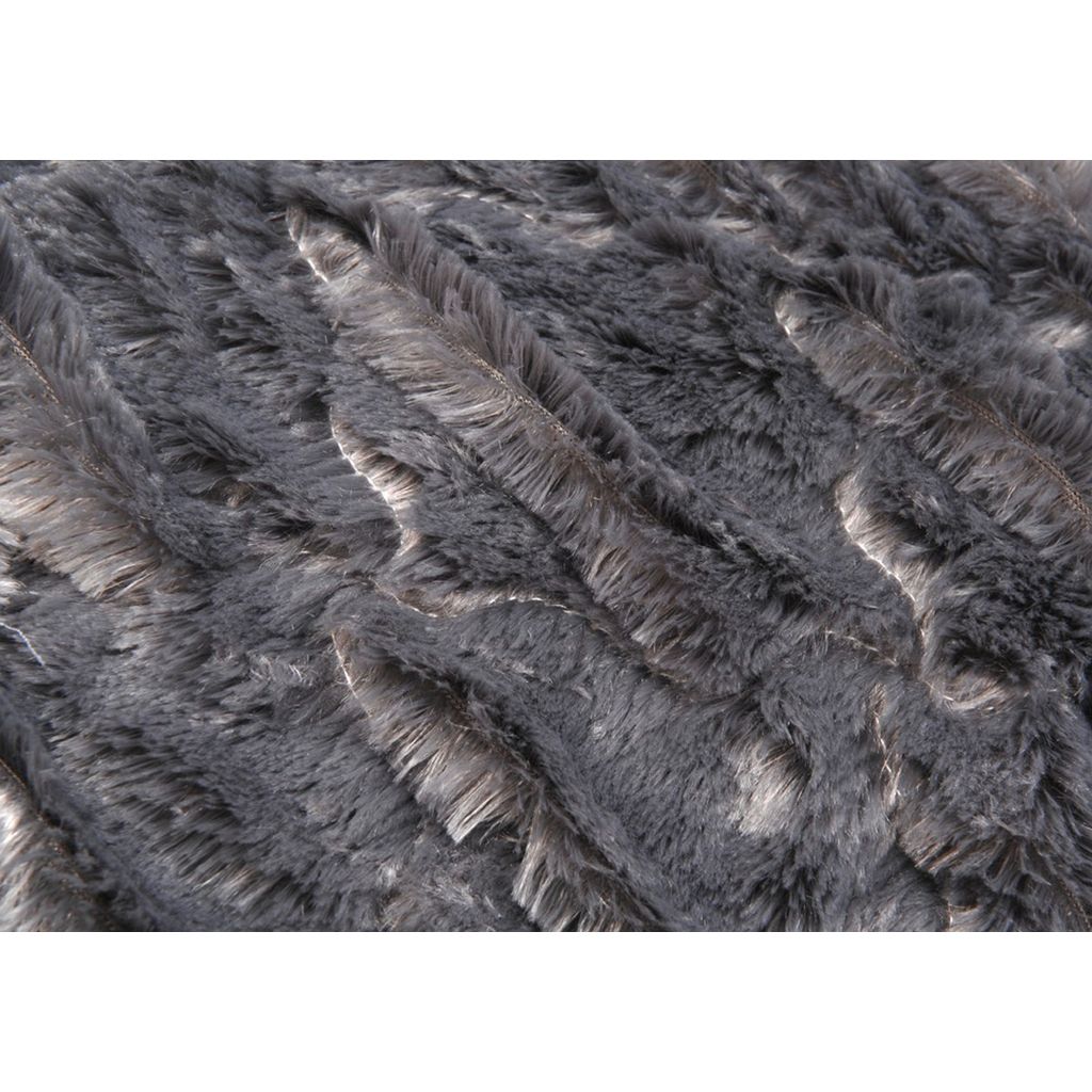 Plaid VAGUE anthracite - Visuel 2