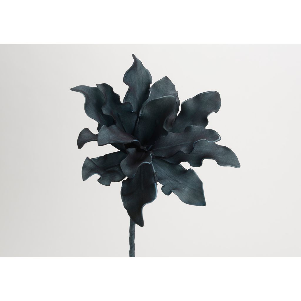 Fleur Cumbia bleue foncé - Visuel 0