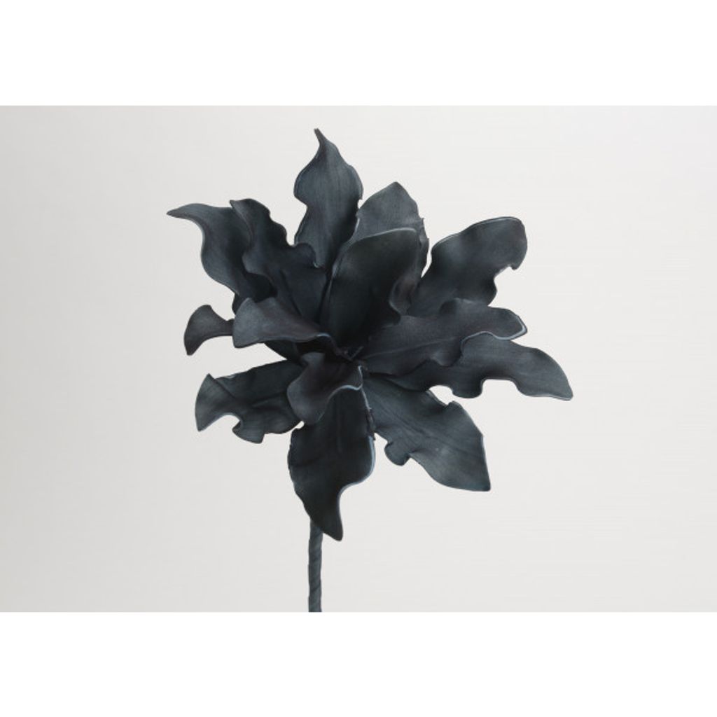Fleur Cumbia bleue foncé - Visuel 1