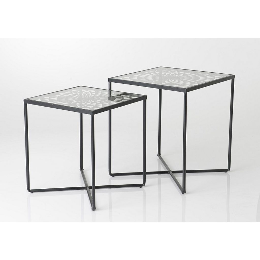 TABLE BASSE CUTTING 50x56 CM - Visuel 0