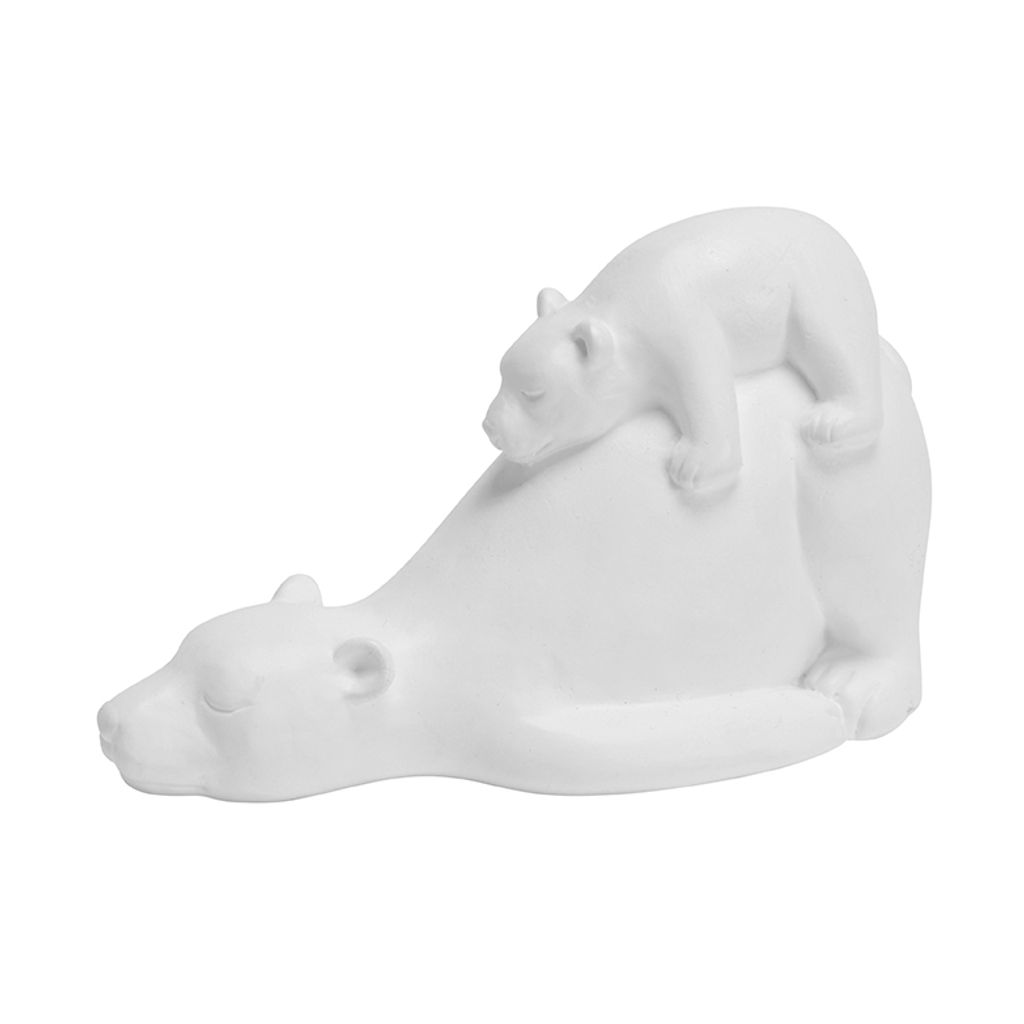 Sculpture ours maman et bébé dodo