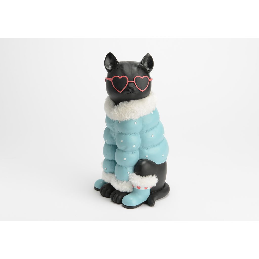 Chat Gigi au ski - Visuel 0