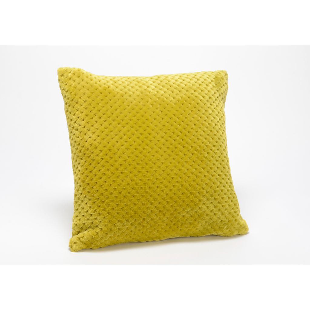 Coussin Damier olive - Visuel 0
