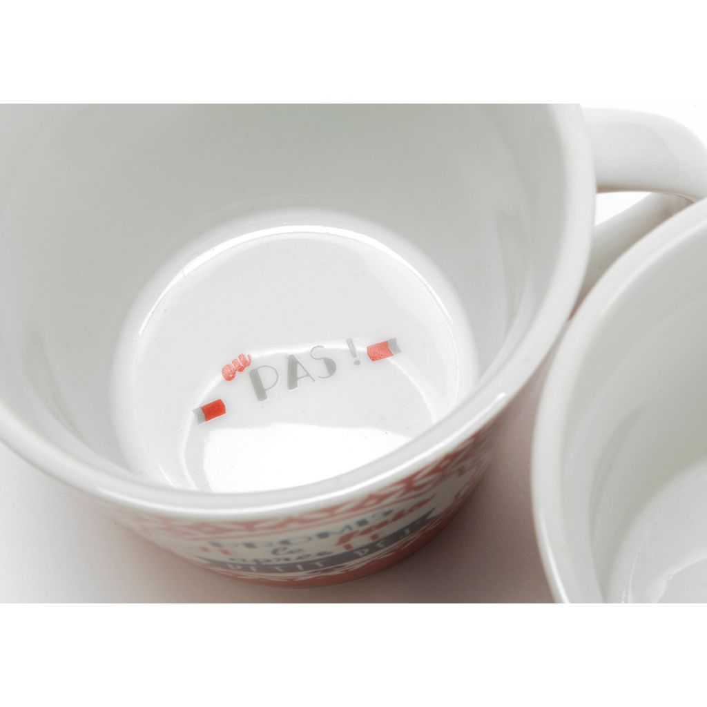 Coffret de 2 tasses déjeuné Lovely Breakfast 40cl - Visuel 1