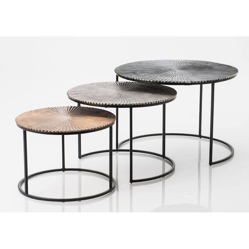 Table basse Alutricolor H. 35 cm - Visuel 0