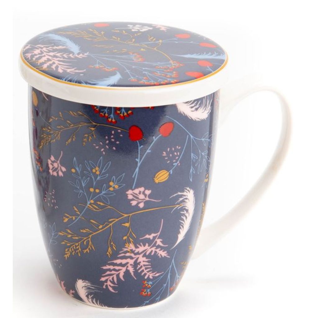 Tisanière 37 cl Sacha bleu - Visuel 0