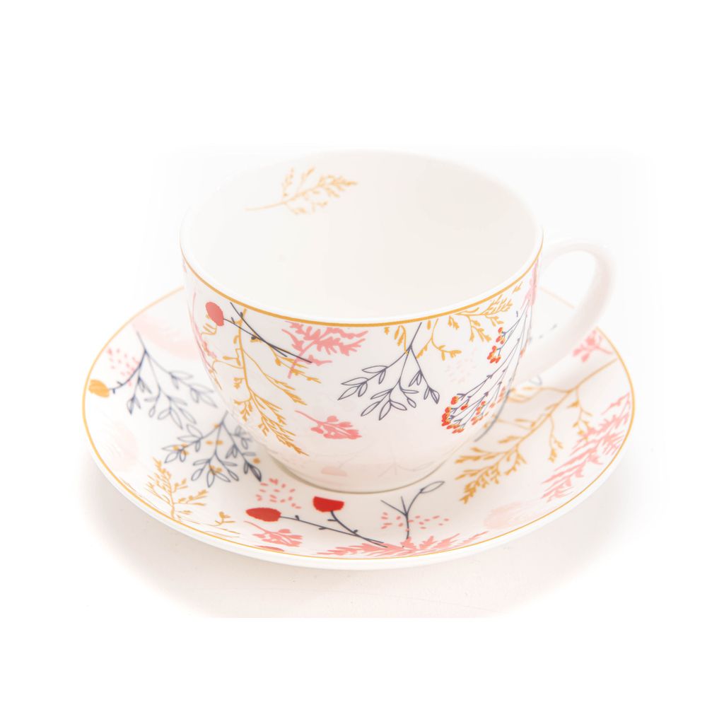 2 tasses 25 cl + soucoupes Sacha - Visuel 0