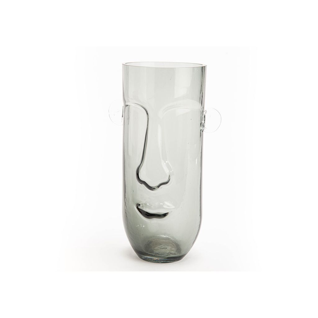 Vase visage H. 28 cm