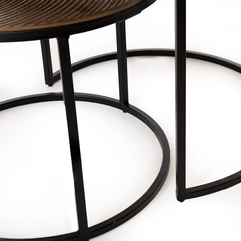 TABLE BASSE ROSACE OR TAILLE M - Ambiance & Styles