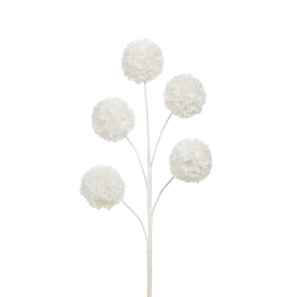 Tige de fleur Sylvia blanche H 89 cm - Visuel 0